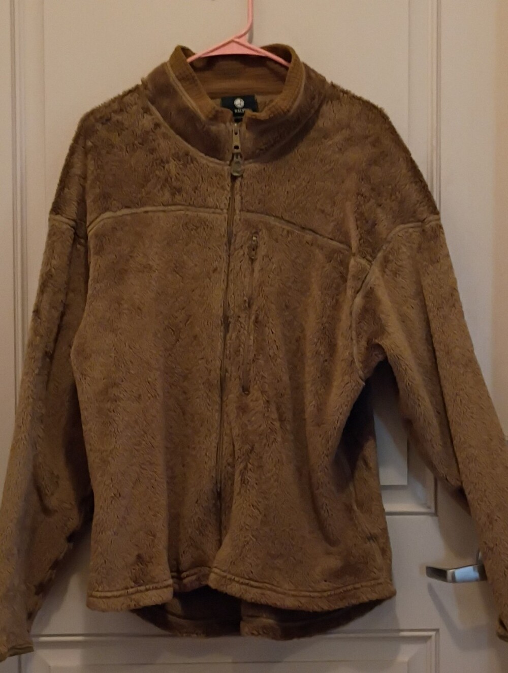 Halys Brown Full Zip Jacket Size L